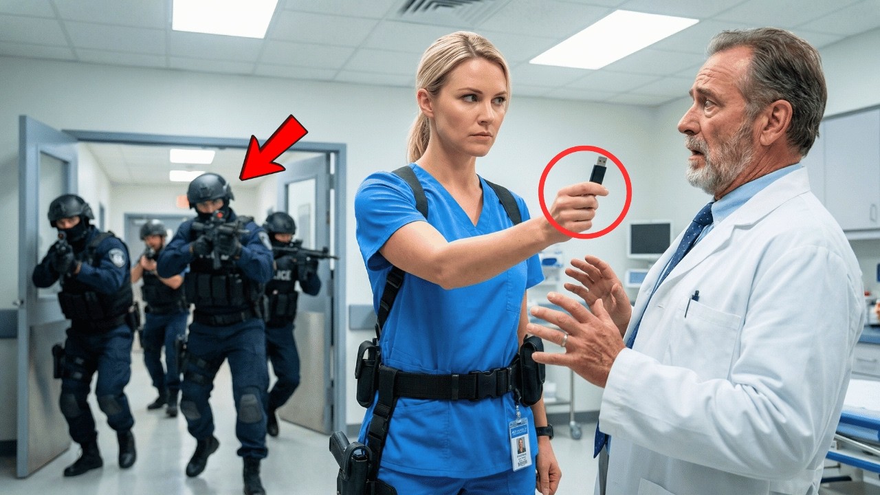 Der Chefarzt wollte sie feuern – 60 Sekunden später stürmte das SEK das Krankenhaus!