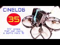 The new little GEPRC CINELOG 35 can lift a GoPro Hero 10!