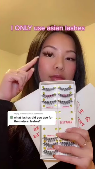 Asian lashes are the way to GO