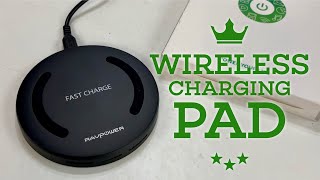 Fast Charge Your Phone the Qi Wireless 10W Charging Pad RAVPower -