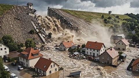 SỐC ! Lũ dữ sông MEKONG nổi giận Cả miền quê Campuchia biến thành đại dương bùn