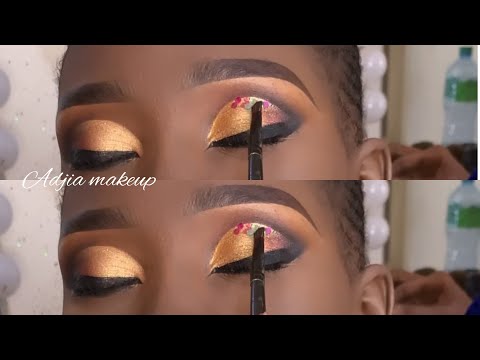 Maquillage Teint noir Cérémonie (#adjiamakeup )