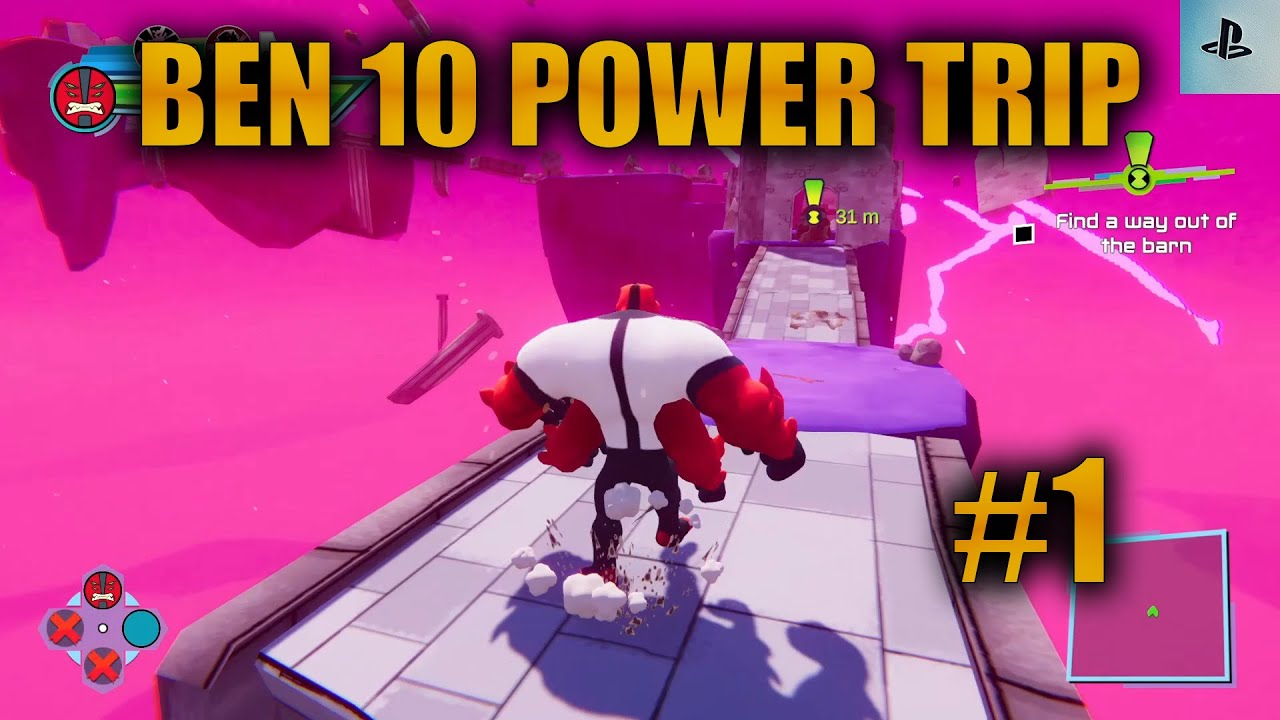 Ben 10 Power Trip Full Game Walkthrough Part 1 - YouTube