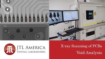 X-ray Scanning of PCB for Void Analysis