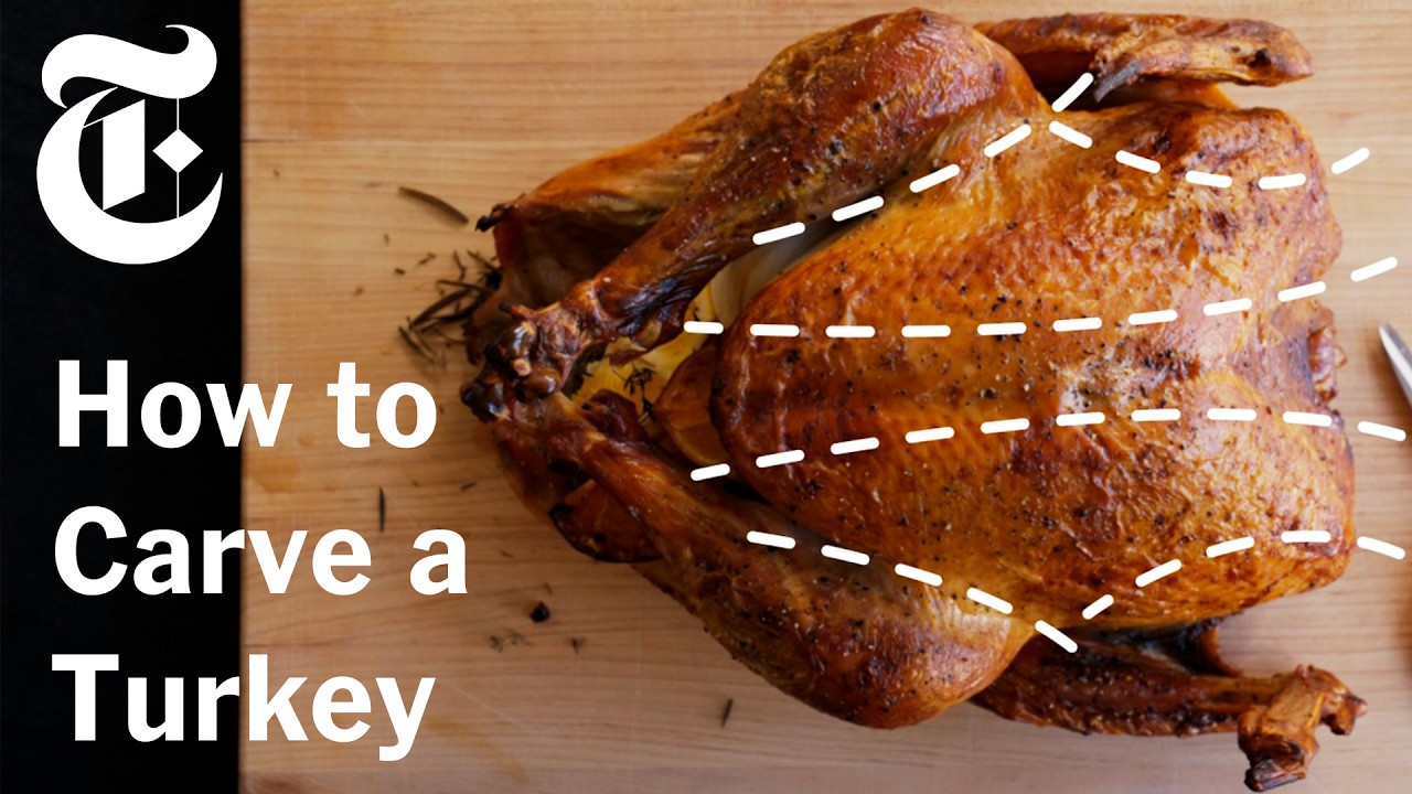 How to Carve a Turkey (and Plate It Beautifully) | NYT Cooking