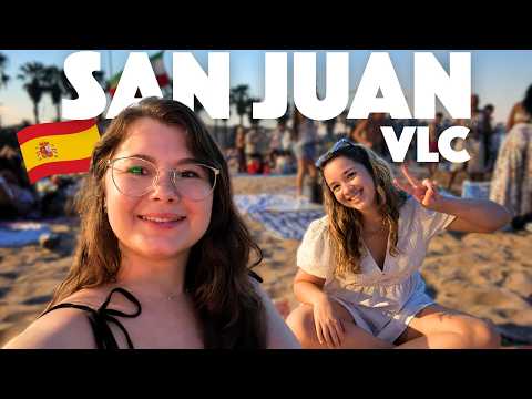 A Noite de San Juan em Valência é um CAOS (e eu amei) 🇪🇸 ❤️
