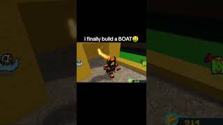 i finally build a boat in roblox Build a boat for treasure #babft #tsb #prank #fyp #viral #fypシ