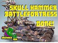 Ork Skullhammer Battlefortress for Warhammer 40k converted from Baneblade