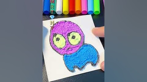 How to draw Yippee easy step by step with magic popcorn pens #yippee #howtodraw #popcornpen