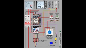 single-phase submersible pump with an auto-manual rotary switch and a timer for controlling wiring