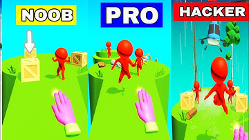 NOOB vs PRO vs HACKER-Magic Finger 3D
