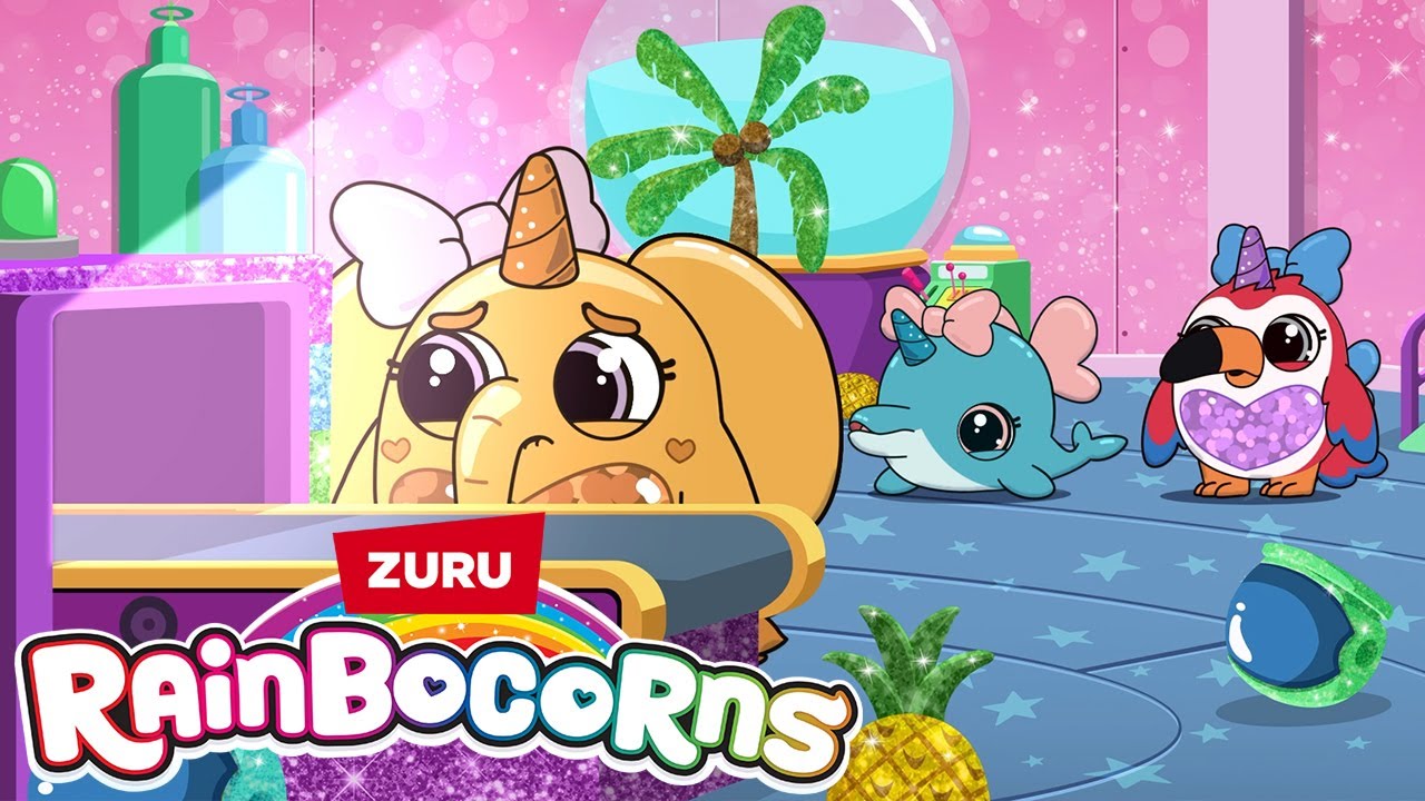 Rainbow Glitter Mystery Machine! + More Stories | Cute Cartoons for Kids  | Girls Animation