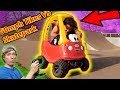 Kid Rides 50 mph RC Little Tikes Cozy Coupe Car - LOL