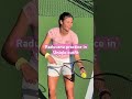 Emma Raducanu practice after signing up with the Uniqlo brand #tennisfashion #wtatour #wta #tennis