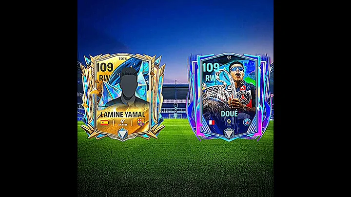 L.Yamal 🇪🇸 vs D.Doue 🇫🇷 #fcmobile #fc25 #fifa #lamineyamal #doué #football #shorts