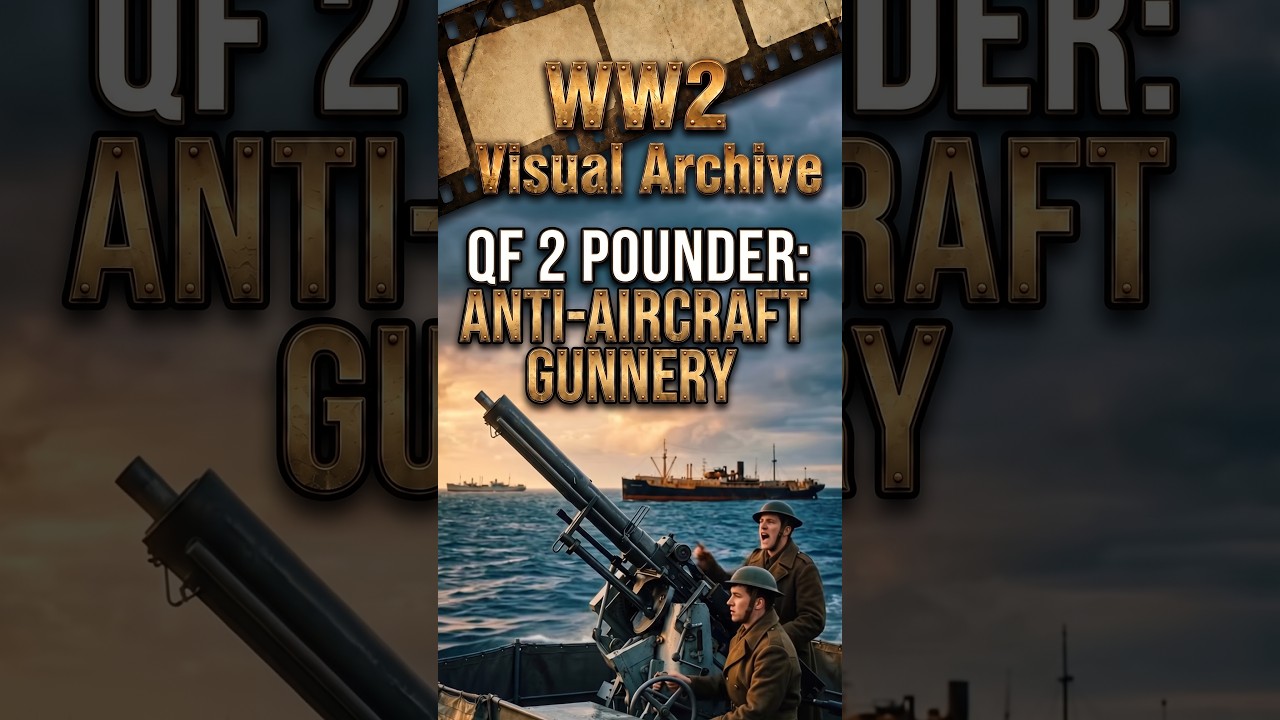 QF 2-pounder Pom-Pom mount aboard Royal Canadian Navy destroyer HMCS Assiniboine