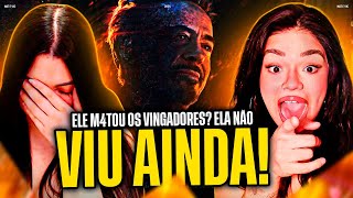 MARVEL: PARTE DA JORNADA É O FIM - TONY STARK [REACT]
