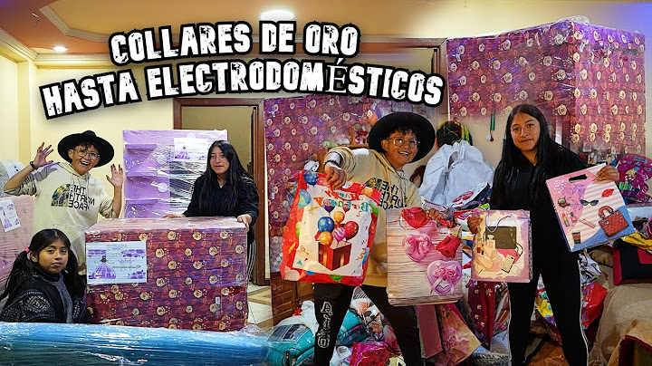 ABRIENDO REGALOS DE LA 15 AÑERA | Memito Castro