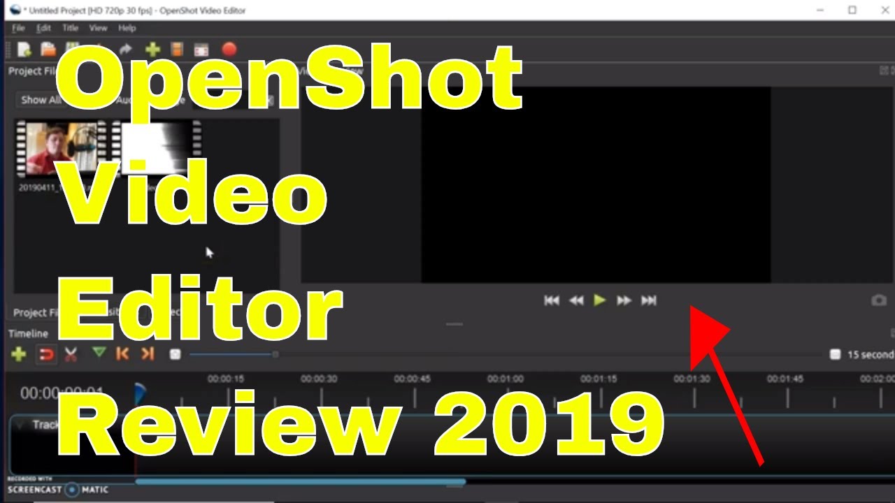 openshot video editor youtube