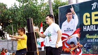 Artis Terkenal Tommy Kurniawan Goncang Flores Dengan Goyangan Zumbadipo Centre Nagekeo-Flores-Ntt