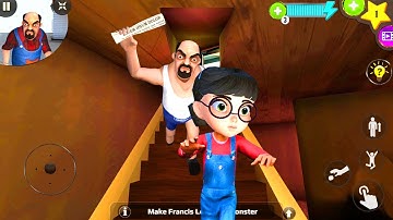Scary Stranger 3D - New Update New Special Levels Control Mr Grumpy Secret Room (Android, iOS)