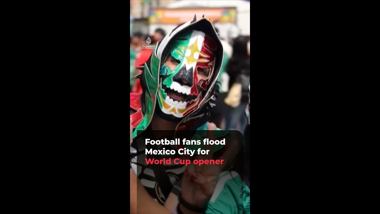 World Cup mania at Mexico’s Zocalo Square