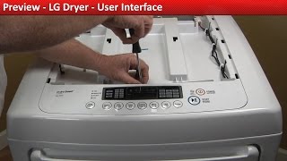 LG Dryer Interface Control BoardEBR41453401 