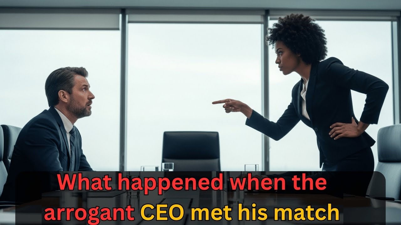 He Was An Arrogant Billionaire Boss, Until a Black Assistance lady Taught Him Love