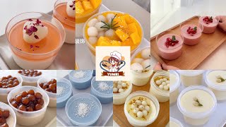 SUB | Collection of 7 delicious, easy-to-make JELLY DISHES - Coconut, Honey, Cinnamon, Jasmine