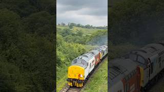 Class 37’s (37418+37688) at the NYMR during the Diesel Gala (14.06.2025)