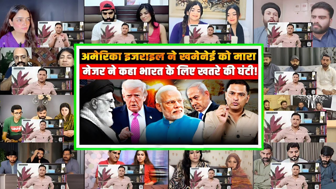 Maj. Gaurav Arya -Khamenei Dead? US–Israel vs Iran — What It Means for India Mashup 😲| RC Mashup 🔥