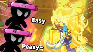 I Beat Golden Cheese Boss with 2 Unmeta Cookies!