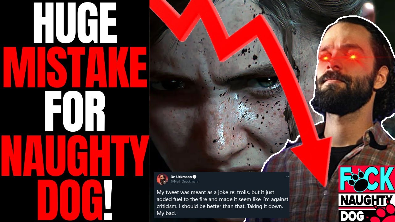 Neil Druckmann Made A Huge Mistake Deletes Tweet Epic Fail For