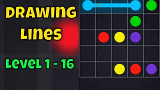 Drawing Lines : Dot Connect Puzzle - Level 1 - 16 screenshot 1