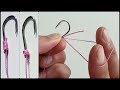 낚시바늘묶는법 2가지 ! Fastest and easiest fishing hook knot (2 ways)