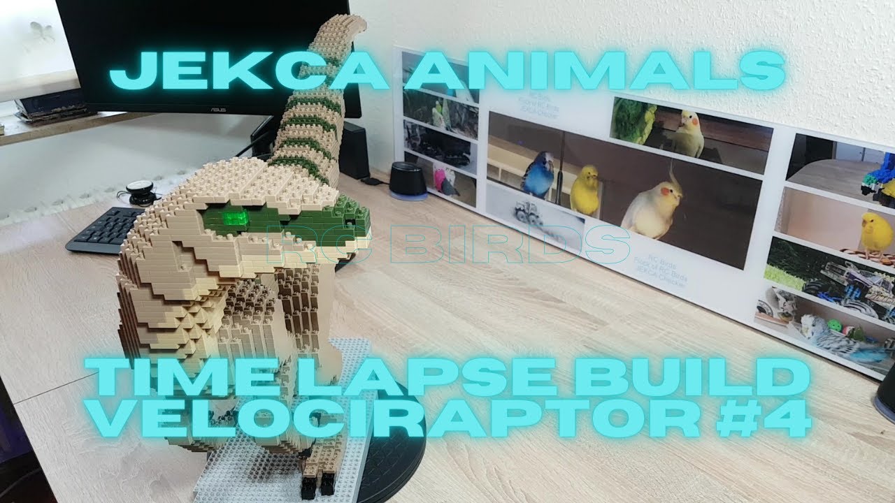Bleu et bêta capture de vélociraptor-Lego-Jurassic World - Label Emmaüs Bleu et bêta capture de vélociraptor-Lego-Jurassic World - Label Emmaüs
