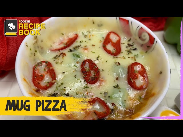 Microwave Mug Pizza In Under 5 Minutes!, Recipe