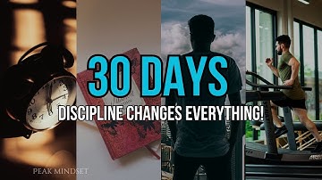 30 Days of DISCIPLINE Changed My Life (Try this)