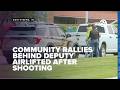 LaPorte County Sheriff Deputy airlifted to Memorial Hospital, community rallies