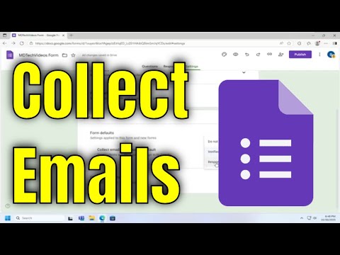 How To Collect Emails By Default on Google Form [Guide]