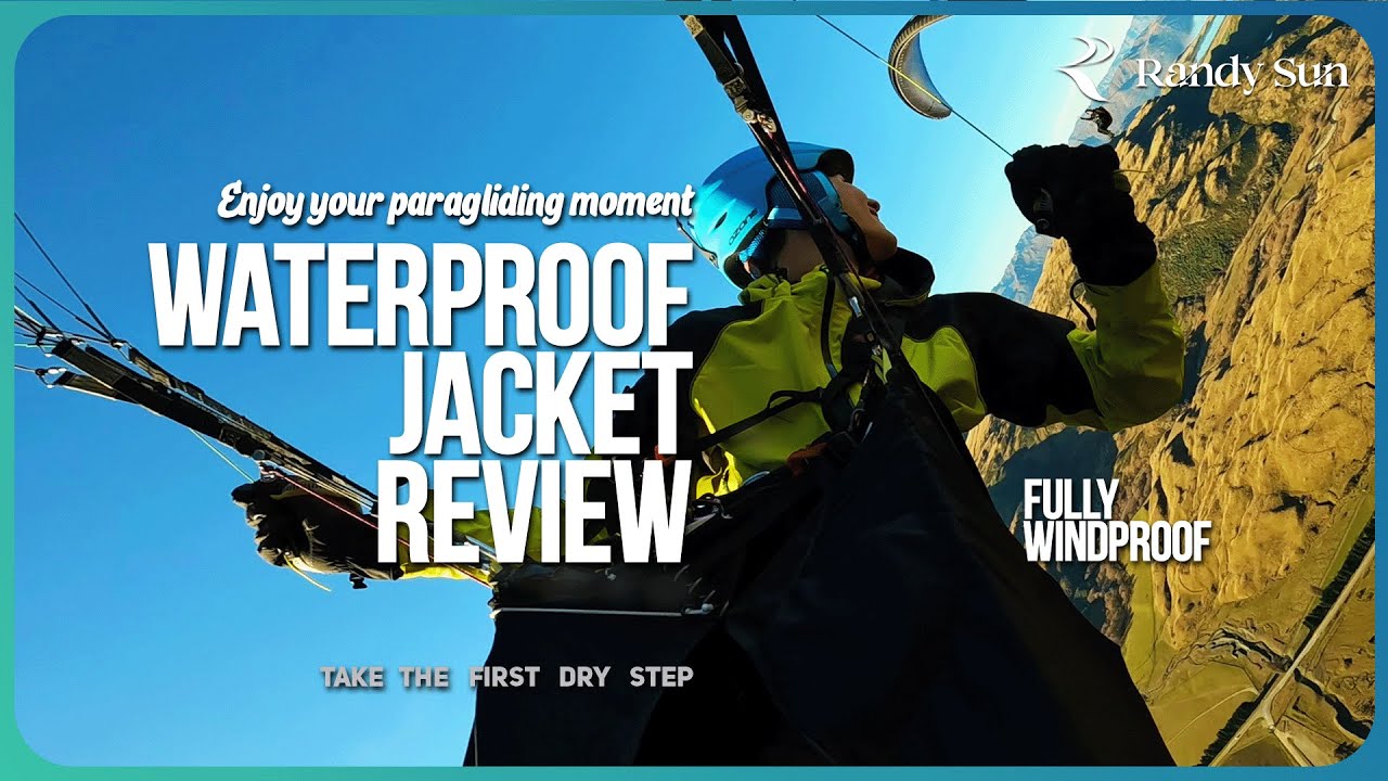 RANDY SUN RAIN JACKETS | Absolutely enjoy your paragliding moment