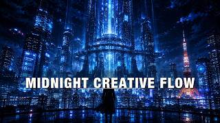 【MIDNIGHT CREATIVE FLOW】Cyber Night Ambient for Work（Neon Pulse Mix）｜The Second World Libera