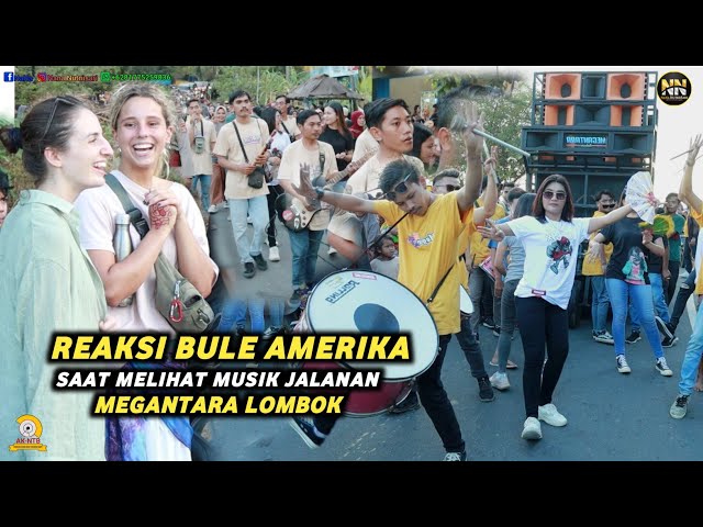 THE REACTION OF AMERICAN BULE IS Amazed By LOMBOK'S MEGANTARA STREET MUSIC class=