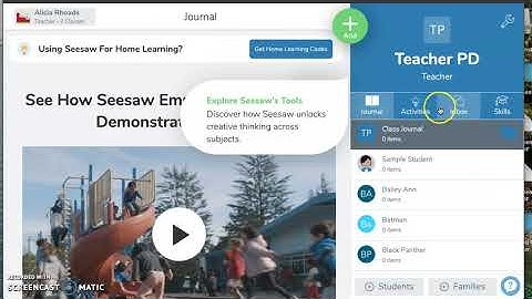 Intro to Seesaw 2: Creating Activities for Students
