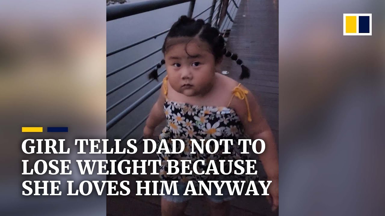‘Don’t need to lose weight’: little girl stuns dad and tells him she loves him anyway