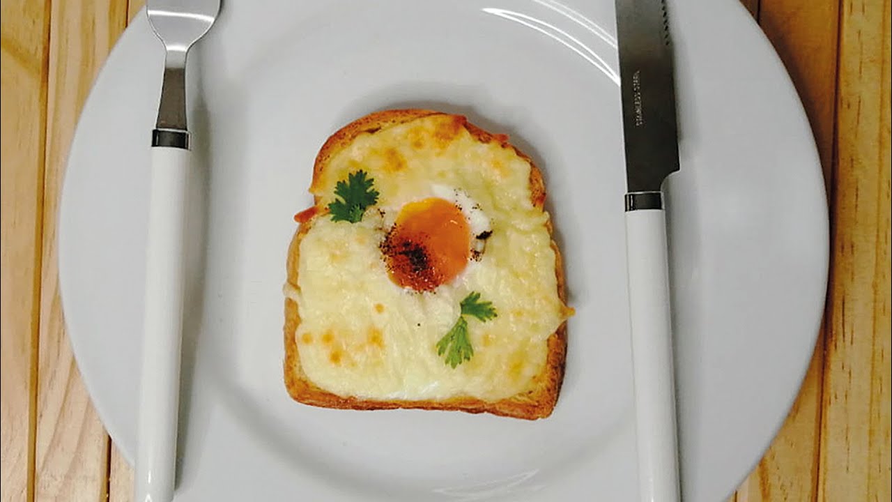 Baked Cheesy Egg Toast | Easy and Healthy Breakfast Recipe - YouTube