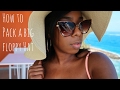 Ultimate How To Pack a Big Floppy Hat | New Packing Life Hack