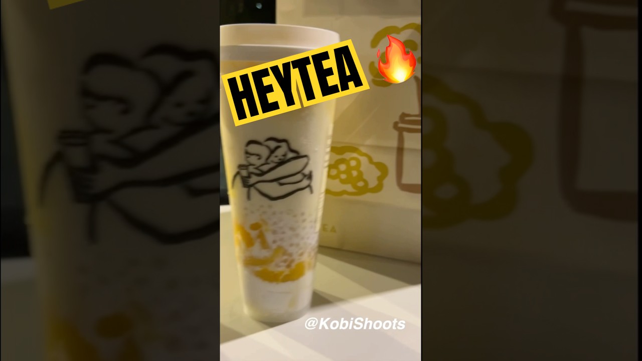 HEYTEA is so fire!! 