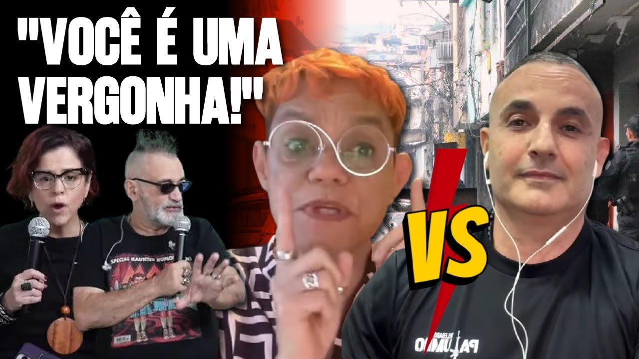 GUERRA NO RIO: DELEGADO PALUMBO E PROFESSORA DA UFF DEBATEM AO VIVO