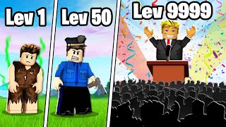 Roblox but NEW JOB EVERY LEVEL!